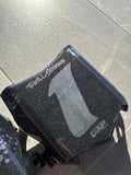 Motocutz plate with decal chrome sparkle