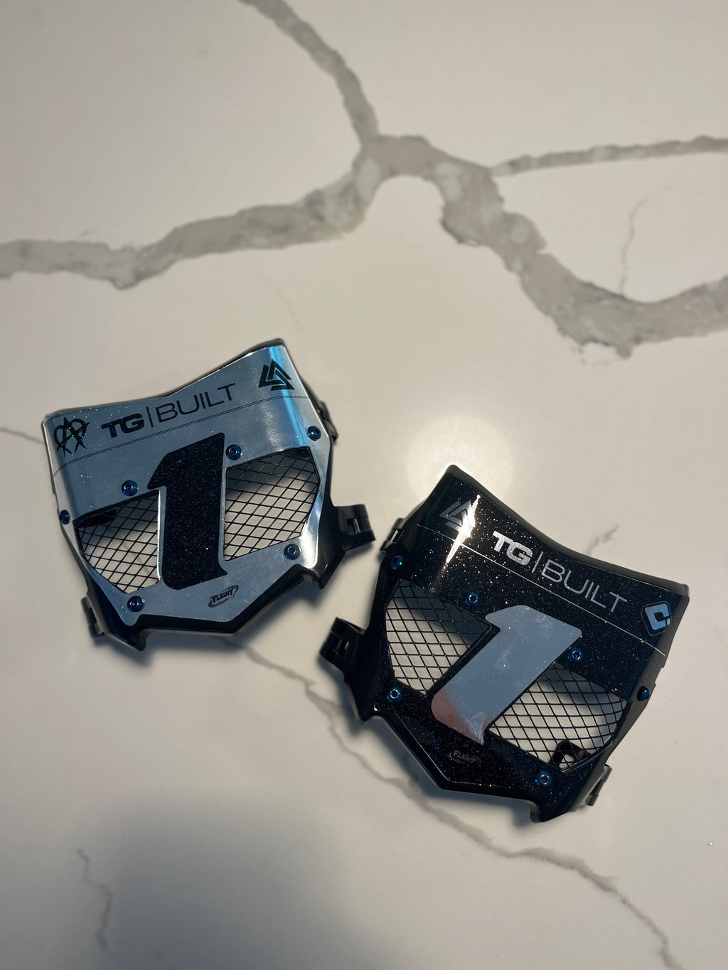 Titanium Vented Plate (Real plastic plate) *Pre-Order*
