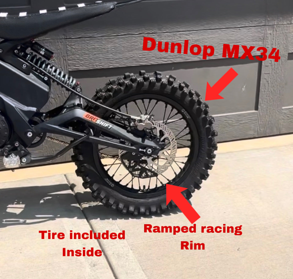 Rear Dunlop Talaria Kit